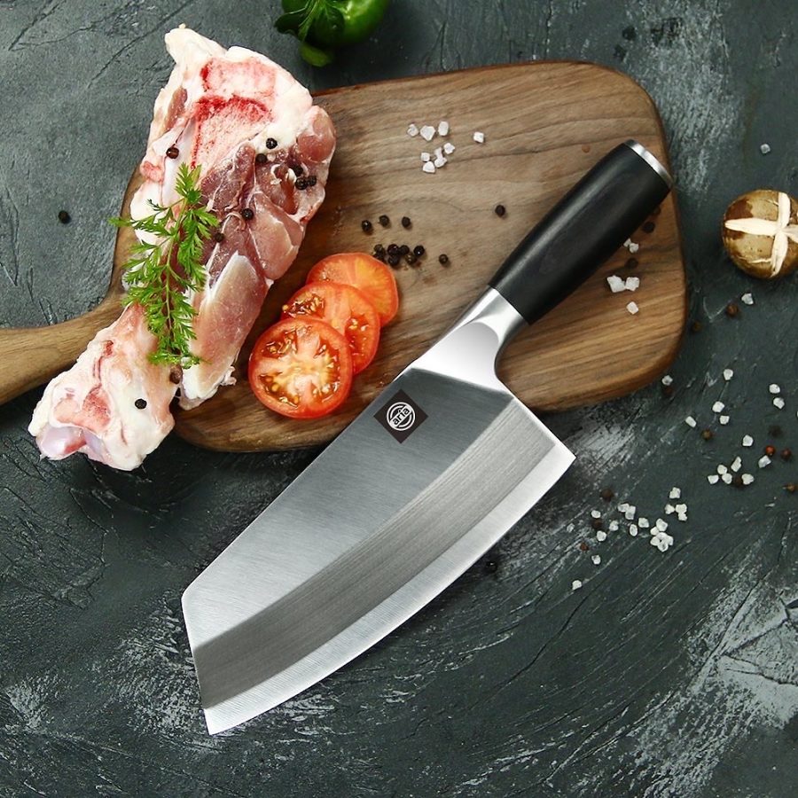 Hematite Cleaver German Steel Blade Knife | Aria™